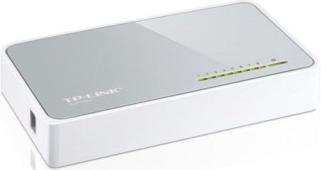 TP-LINK TL-SF1008D 8-PORT UNMANAGED 10100M DESKTOP SWITCH